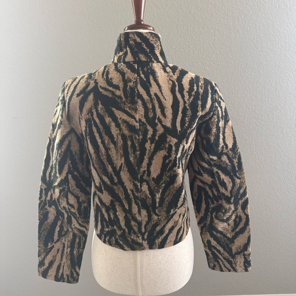 VTG Zebra Print Jacket - Picture 2 of 4